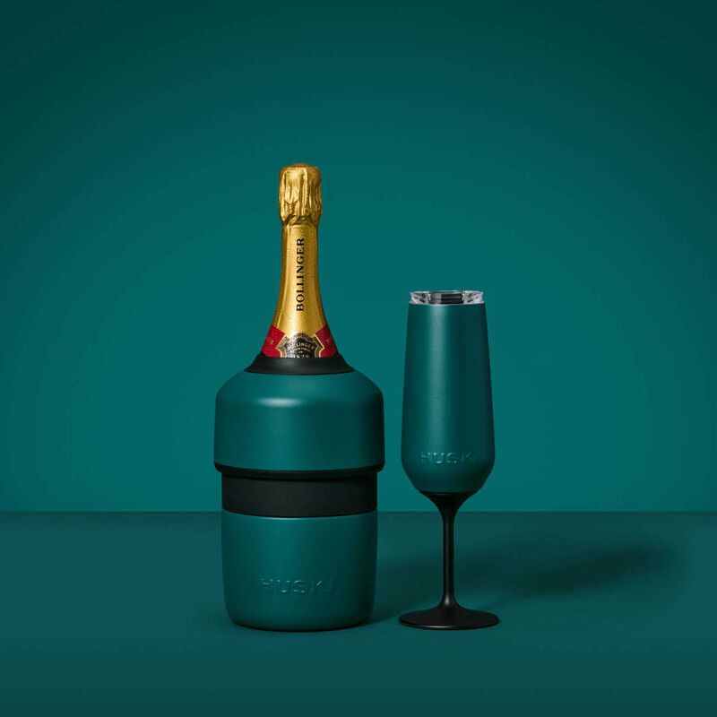 Huski Champagne Cooler - Deep Teal image number 1